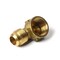 Thrifco Plumbing No. 50 5/8 Inch x 3/4 Inch Brass Flare FIP 90 Elbow 4401179 - alternate 4